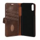 Essentials iPhone X/XS, Læder wallet aft