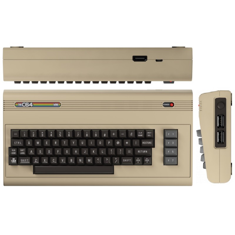 bringe handlingen jævnt Gym Commodore C64 Mini inkl 64 spil