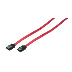 LogiLink SATA Kabel m. lås 2x Han 0,75m