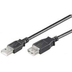 Micro Connect USB forlænger kabel 0,1M