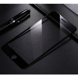 Benovo Panserglas iPhone 6+/6S+ Sort/hvi