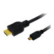 LogiLink HDMI - HDMI micro kabel 1m