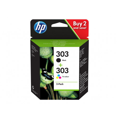 HP 303 2-pack Black/Tri-color Original I