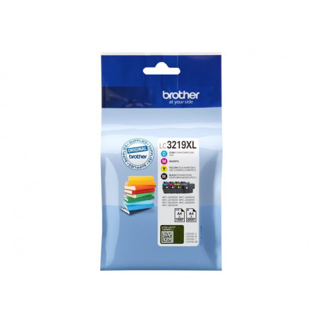 Brother LC 3219XL Value Pack Sort Gul Cy