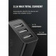 Amorus Oplader m. 3 USB-A Porte