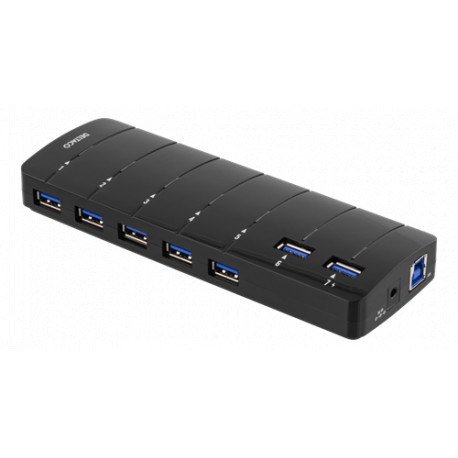 Deltaco USB-A Hub 7xUSB-A (hun)