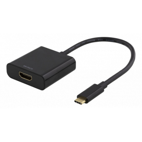 Deltaco USB-C til HDMI Adapter 4K/30Hz