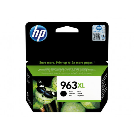 HP 963XL Sort Blækpatron ca. 2000 Sider