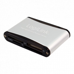Logilink USB 2.0 Kortlæser Aluminium