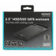 Deltaco Harddisk Case 2,5" USB3.1