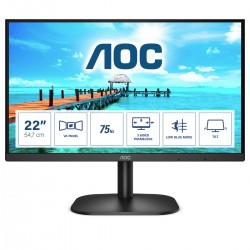 AOC 22'' FullHD, 6MS, HDMI, VGA, LCD