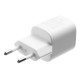 DELTACO USB-C PD wall charger, 20 W, whi