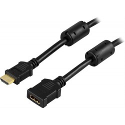 DELTACO HDMI 1.3 forlængerkabel, HDMI 2M
