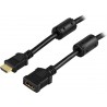 DELTACO HDMI 1.3 forlængerkabel, HDMI 3M