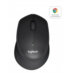 Logitech M330 SILENT PLUS Mus Trådløs Sort