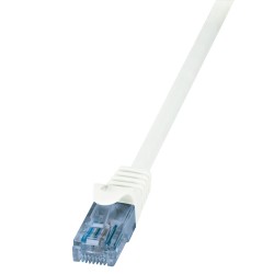 LogiLink Cat6A netværkskabel 1m Hvid