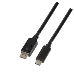 LogiLink USB-C til Displayport 1.8m