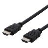 Deltaco HDMI Kabel 1 Meter Sort