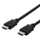 Deltaco High speed HDMi kabel, 2m, sort