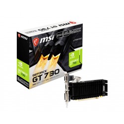 MSI GeForce GT730 2GB V1 LP Silent HDMI DVI VGA