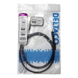 Deltaco USB-C - DP Adapter, 1m 4K/60Hz