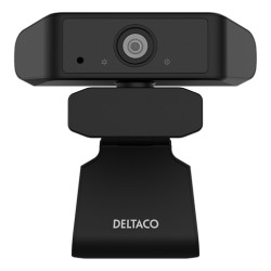 Deltaco Office webcam CMOS 2K med Mikrofon
