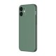 Baseus Liquid Silica Cover til iPhone 12 Mini Mørkegrøn