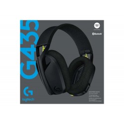 Logitech G435 trådløst headset, sort, lightspeed