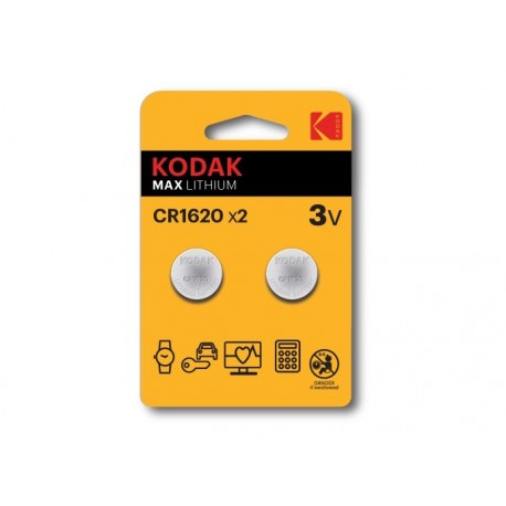 KODAK Max Lithium 3V CR1620 * 2