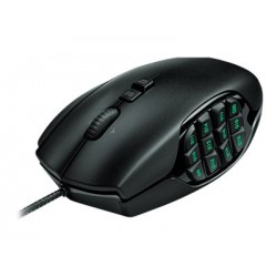 Logitech Gaming Mouse G600 MMO Laser Kabling Sort