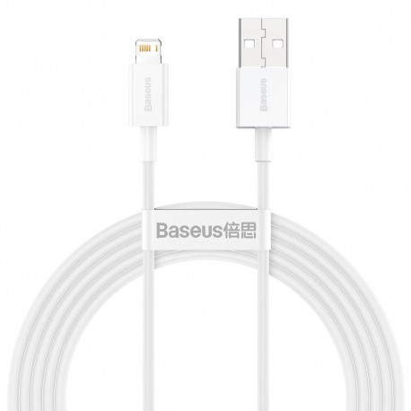 Baseus Superior USB - Lightning Cable White 2m