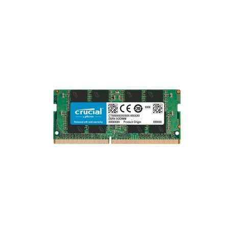 Crucial DDR4 16GB 3200MHz CL22 Ikke-ECC SO-DIMM 260-PIN