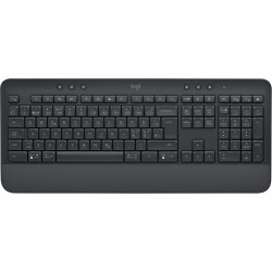 Logitech Signature K650 Trådløst Tastatur, Sort, Bluetooth/USB