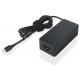 Lenovo 65W USB-C Strømforsyning, Sort