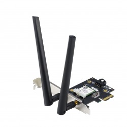 ASUS PCE-AX1800 Dual-Band Trådløst Netkort, Wi-Fi 6, Bluetooth 5.2