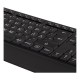 Deltaco Kablet Tastatur, Store Bogstaver, LED