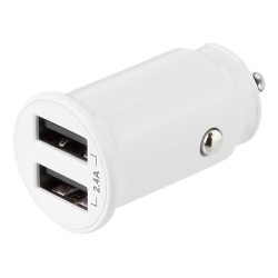 Deltaco USB-A Oplader, 2-Port, 12W