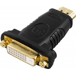 Deltaco HDMI til DVI-D Adapter, Han/Hun