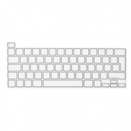 Philbert tastatur cover MacBook Pro 13-16 2019-2022 Sort