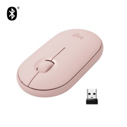 Logitech M350 Pebble Wireless mouse Rose