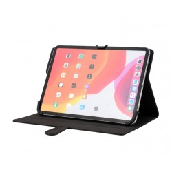 Essentials Universal tablet case, up to 11", PU leather, black