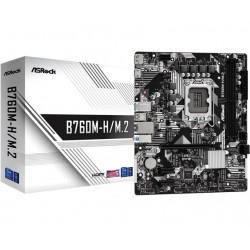 ASRock B760M-H/M.2 Bundkort - Intel B760 - Intel LGA1700 socket - DDR5 RAM - Micro-ATX
