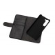 Essentials Samsung Galaxy S23 PU wallet, detachable, black