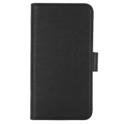 Essentials Samsung Galaxy S23 PU wallet, detachable, black