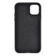 Essentials iPhone XR/11 silicone back cover, Black