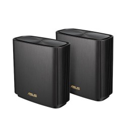 ASUS ZenWiFi AX (XT8) - Wi-Fi-system (2 routere) - op til 5500 sq.ft - mesh - 1GbE, 2.5GbE - Wi-Fi 6 - Tri-Band