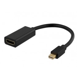 Deltaco Mini DisplayPort til HDMI Adapter