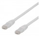 Deltaco U/UTP Cat6a patch cable, 2m, 500MHz, LSZH, white