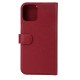 Essentials iPhone 12/12 Pro, Leather wallet, detachable, Red
