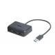 Deltaco USB Hub 4-Port, USB-A, 5 Gbit/s